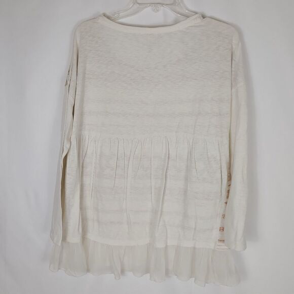 Sundance Catalog Women's Size Small Boho Peplum Sh - Picture 6 of 7